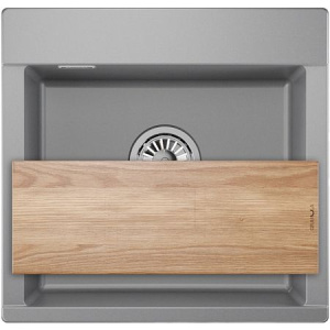 Мойка кухонная Granula Estetica 5201, алюминиум