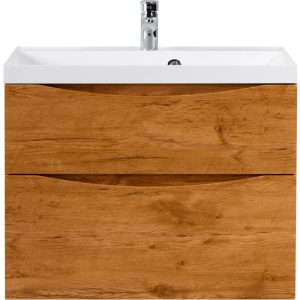 Тумба с раковиной BelBagno Marino H60 rovere nature, 80 см