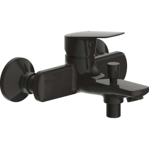 Смеситель для ванны с душем Bravat Rhein F6429564BW-01-ENG матовый черный
