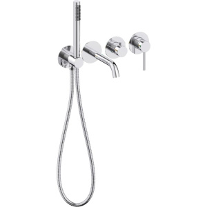 Смеситель для ванны с душем Timo Saona 2314/00YSM С ВНУТРЕННЕЙ ЧАСТЬЮ, хром