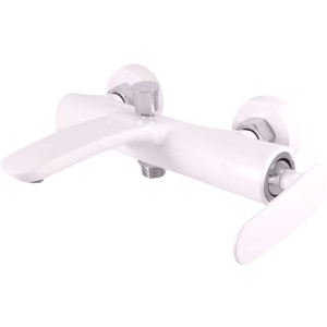 Смеситель для ванны с душем Rav Slezak Tigris TG154.5BC белый