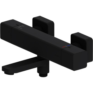 Термостатический смеситель Damixa Gala 533000300 для ванны с душем, черный Термостатический смеситель Damixa Gala 533000300 для ванны с душем, черный