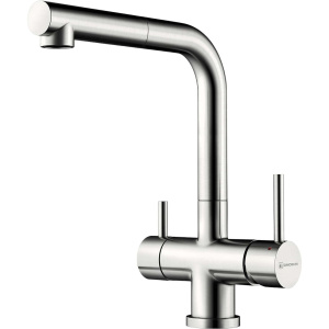 Смеситель для кухни Omoikiri Takamatsu-S BN нержавеющая сталь Смеситель для кухни Omoikiri Takamatsu-S BN нержавеющая сталь