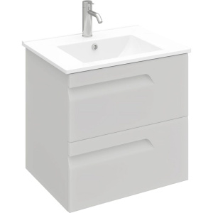 Тумба с раковиной Laparet Atlas 60 подвесная, кашемир матовый