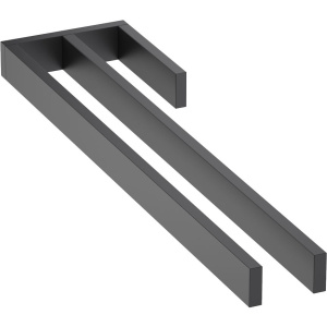 Полотенцедержатель Timo Petruma 15252/03, двойной, черный Полотенцедержатель Timo Petruma 15252/03, двойной, черный