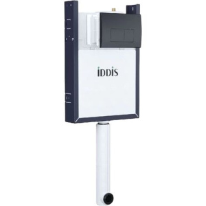 Смывной бачок скрытого монтажа IDDIS Optima Home OPH0MBCi32K кнопка смыва матовая черная