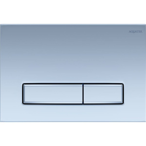 Кнопка смыва Акватек KDI-0000024 хром, матовая