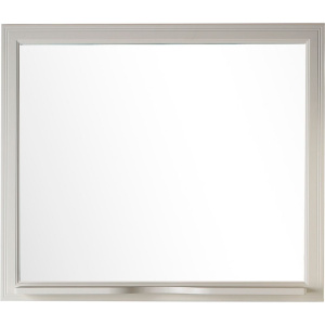 Зеркало ASB-Woodline Кастелло 100 бежевое, с полкой