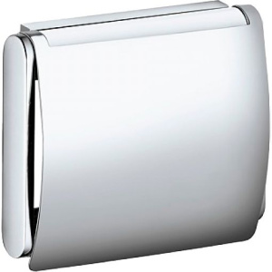 Держатель туалетной бумаги Keuco Plan 14960 010000 с крышкой Держатель туалетной бумаги Keuco Plan 14960 010000 с крышкой