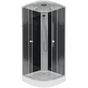 Душевая кабина Niagara Eco NG-4502-14 BLACK с низким поддоном