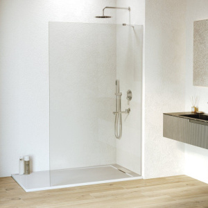 Душевая перегородка RGW Walk In WA-110 120x195, профиль хром, стекло прозрачное 8 мм