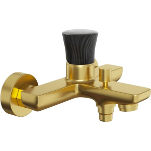 Смеситель для ванны с душем Paini Domus 18PJ111PZ брашированное золото