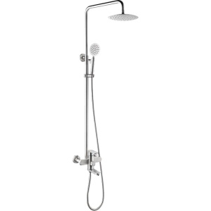 Душевая стойка Haiba HB806 сталь