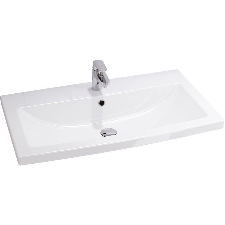 Купить Мебель для ванной STWORKI Колдинг 80 антрацит, с раковиной Como 80 в Москве с доставкой Мебель для ванной STWORKI Колдинг 80 антрацит, с раковиной Como 80