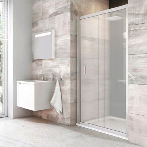 Душевая дверь в нишу Ravak Blix BLDP2-100 Grape, профиль сатин Душевая дверь в нишу Ravak Blix BLDP2-100 Grape, профиль сатин