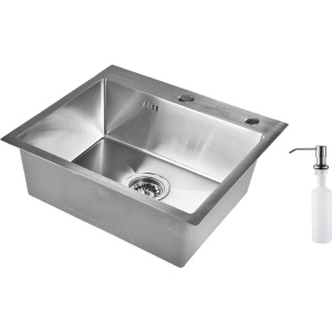 Мойка кухонная Wisent WS37050 с дозатором