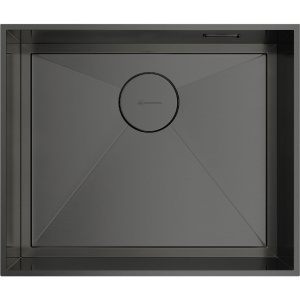 Мойка кухонная Omoikiri Kasen 53-26 INT GM воронёная сталь Мойка кухонная Omoikiri Kasen 53-26 INT GM воронёная сталь