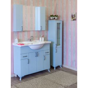 Шкаф-пенал Sanflor Глория R, серый