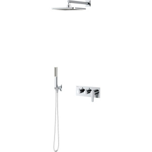 Душевой комплект Teska Euro X EX3760 С ВНУТРЕННЕЙ ЧАСТЬЮ, хром