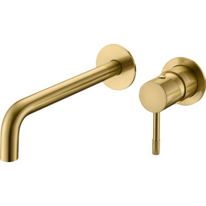 Смеситель для раковины Boheme Uno 465-MG С ВНУТРЕННЕЙ ЧАСТЬЮ  matt gold Смеситель для раковины Boheme Uno 465-MG С ВНУТРЕННЕЙ ЧАСТЬЮ  matt gold