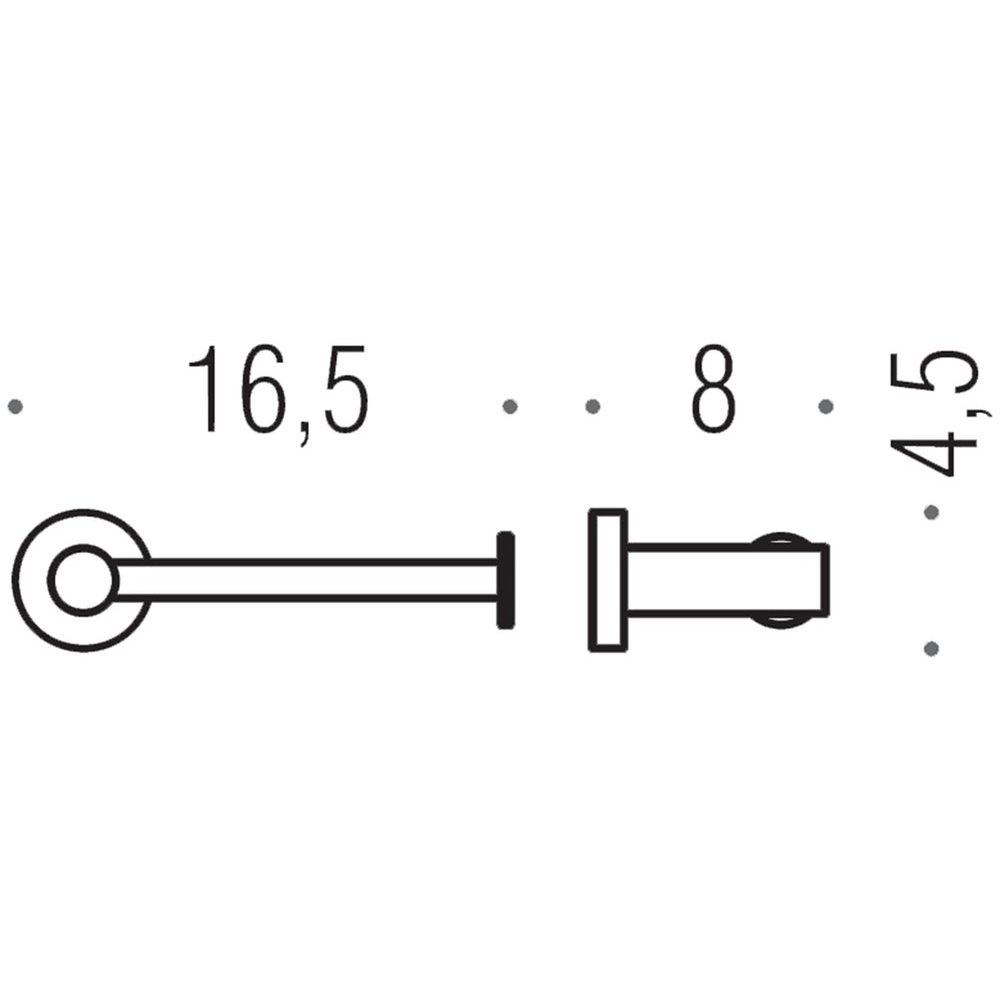 Купить Держатель туалетной бумаги Colombo Design Plus W4908.NM в Москве с доставкой Держатель туалетной бумаги Colombo Design Plus W4908.NM