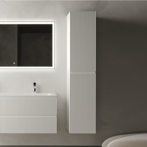 Шкаф-пенал Sancos Snob R 35 см, универсальный, bianco