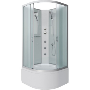 Душевая кабина Niagara Classic NG-2307-14BKG 80x80 см, с гидромассажем