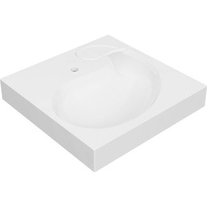 Раковина STWORKI Дублин RSD600 60 см белая, на стиральную машину