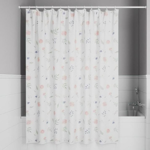 Штора для ванной IDDIS Base BF01P18i11 180х200, цветы