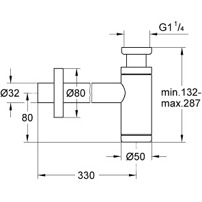 Сифон для раковины Grohe 28912GN0 золото