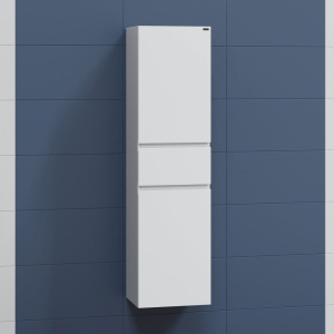 Шкаф-пенал СанТа Марс 40 подвесной, 2 дверцы, 1 ящик