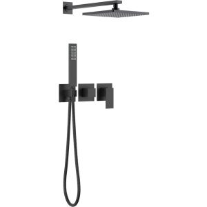 Душевой комплект Timo Selene SX-2169/03SM С ВНУТРЕННЕЙ ЧАСТЬЮ, черный