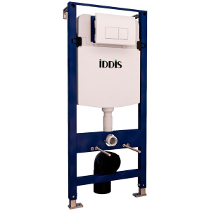 Система инсталляции для унитазов IDDIS Optima Home OPH0000i32K с кнопкой смыва, белая