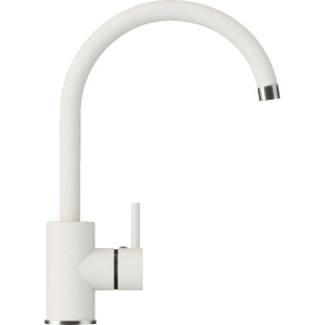 Смеситель для кухни Polygran Элара 660724 белый хлопок