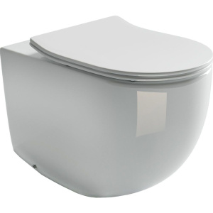 Унитаз приставной Ceramicanova Metropol CN4004 безободковый Унитаз приставной Ceramicanova Metropol CN4004 безободковый