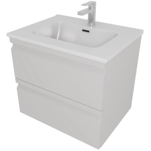 Тумба с раковиной Aquatek Вега 60 AQ77060-LG серый туман Тумба с раковиной Aquatek Вега 60 AQ77060-LG серый туман