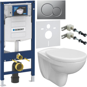 Комплект Унитаз подвесной DIWO Анапа безободковый + Крышка 803-003-709 термопласт, с микролифтом + Крепления Geberit Duofix 111.815.00.1 к стене + Шумоизоляция + Инсталляция UP 320 111.300.00.5 + Кнопка Sigma 01 115.770.JQ.5 лакированная, матовый хром Комплект Унитаз подвесной DIWO Анапа безободковый + Крышка 803-003-709 термопласт, с микролифтом + Крепления Geberit Duofix 111.815.00.1 к стене + Шумоизоляция + Инсталляция UP 320 111.300.00.5 + Кнопка Sigma 01 115.770.JQ.5 лакированная, матовый хром