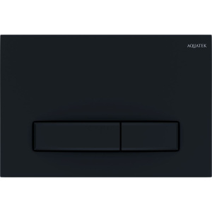 Кнопка смыва Акватек KDI-0000025 черная матовая