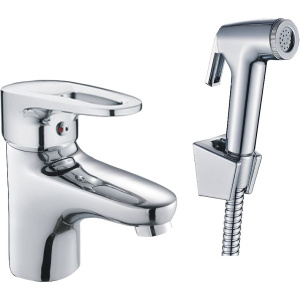 Смеситель для раковины Haiba HB68 с гигиеническим душем