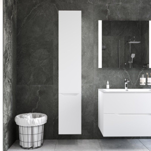 Шкаф-пенал AM.PM Tender R, подвесной, белый глянец Шкаф-пенал AM.PM Tender R, подвесной, белый глянец