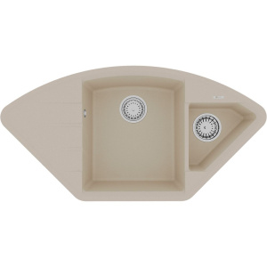 Мойка кухонная Lemark Irkana 980 9910044 бежевая