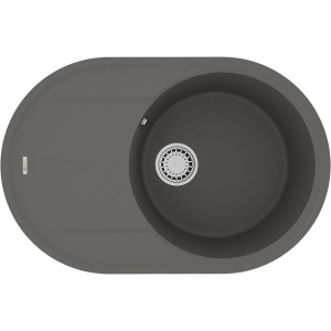 Мойка кухонная Lemark Lacha 760 9910059 серый шелк