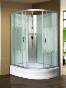 Душевая кабина с поддоном Асимметрия МОНОМАХ Б/К 90/80/24 МЗ L (10000005805)