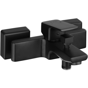 Смеситель для ванны E.C.A. Tiera 102102469C1EX черный матовый