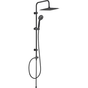 Душевая стойка Aquanet Passion AF300-70-S-B чёрная матовая