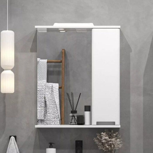 Зеркало-шкаф SanStar Ориана 60 белое