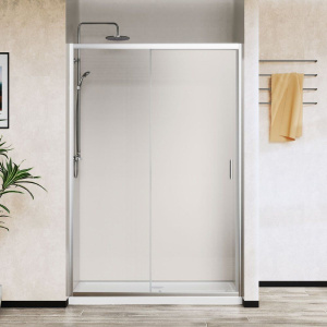 Душевая дверь в нишу Vincea City VDS-5CT100CL 100 см, стекло прозрачное, хром