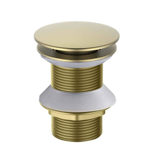 Донный клапан Aquatek AQ6003BG шлифованное золото