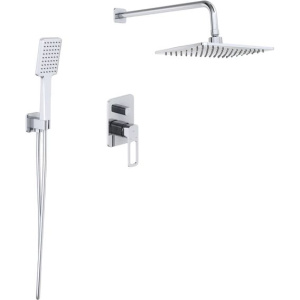 Душевой комплект IDDIS Slide SLISB02i67 С ВНУТРЕННЕЙ ЧАСТЬЮ, хром