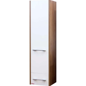 Шкаф-пенал Sanflor Ларго 2 L, вяз швейцарский, белый Шкаф-пенал Sanflor Ларго 2 L, вяз швейцарский, белый